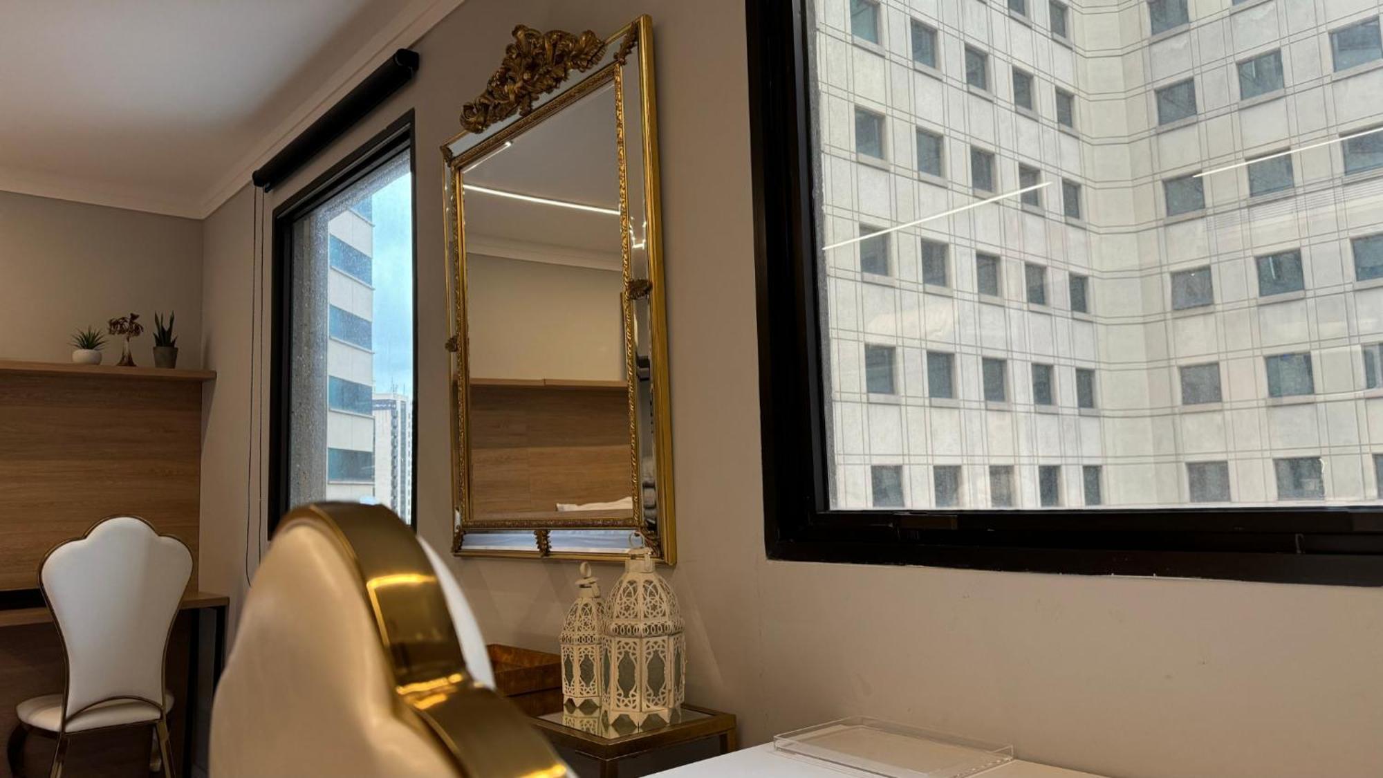 425 Flat Hotel Ibirapuera A 5M Do Shopping Apt Particular São Paulo Kültér fotó